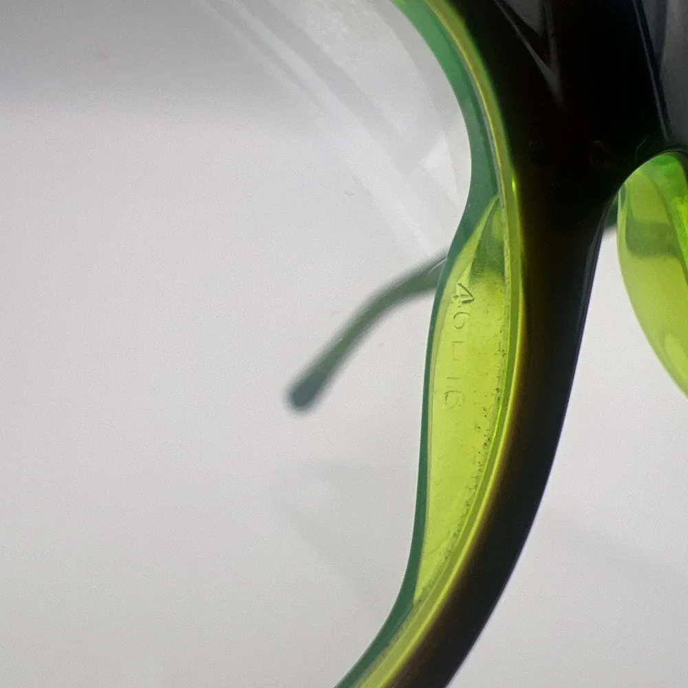 Ray-Ban RB1555 3665 Youth Eyeglasses Black Green Frames 46-16-125 Flex Hinges